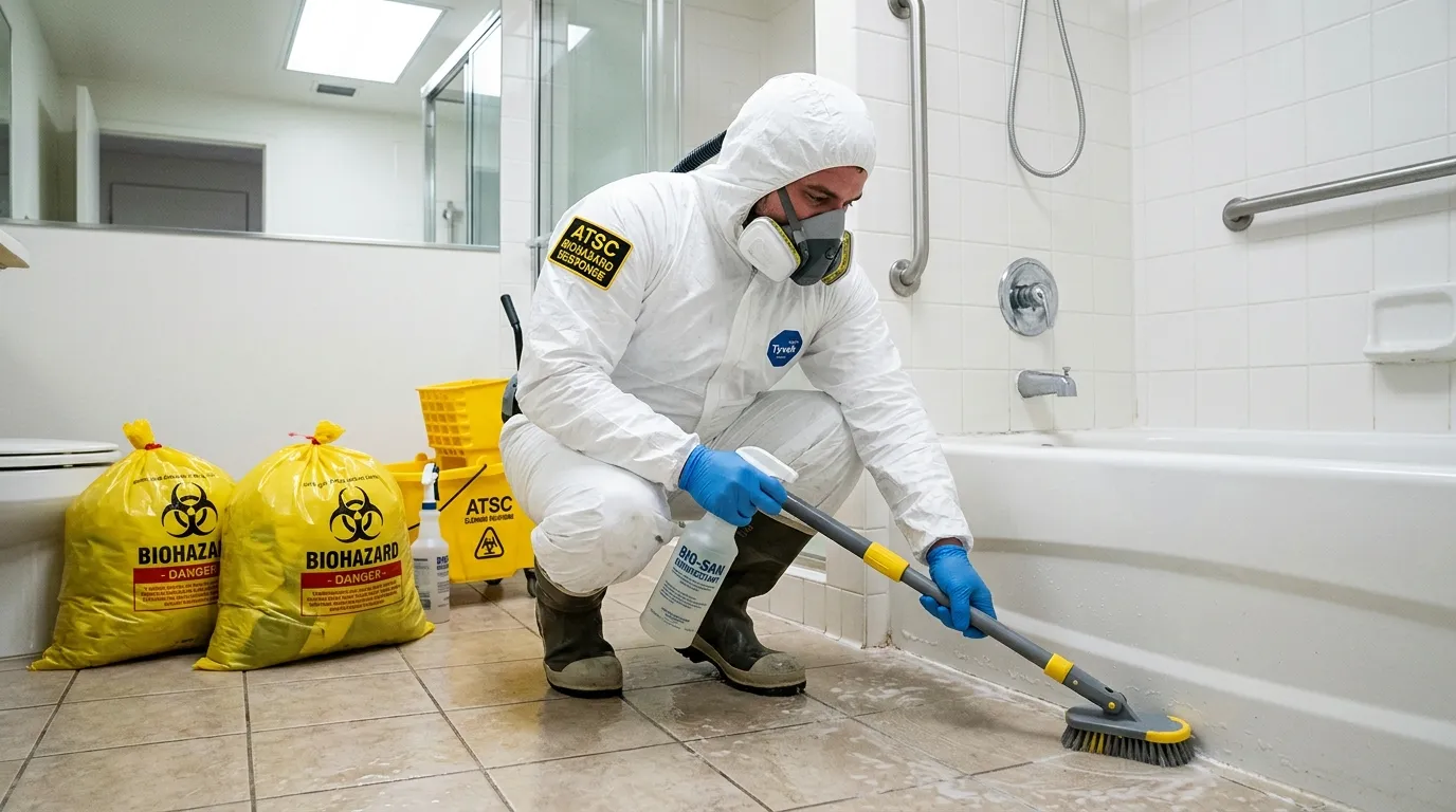 Decontamination equipment deployed for Blood Cleanup in Davie